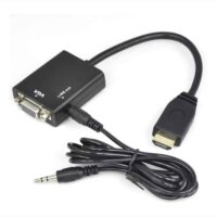 CONVERSOR DE VGA + AUDIO A HDMI