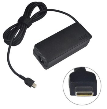 Cargador De Notebook Usb Tipo C Autovoltaje 65w